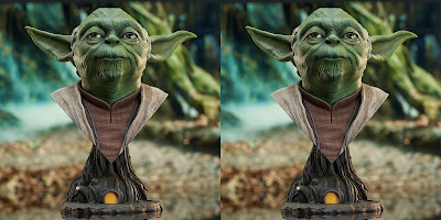 Star Wars The Empire Strikes Back Yoda Legends in 3D Resin Bust by Gentle Giant