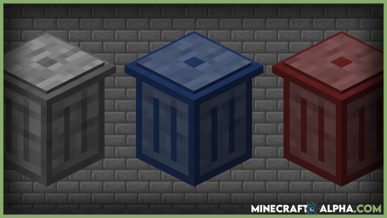 Trash Cans Mod For 1.17.1 to 1.16.5