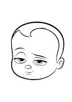 Boss Baby coloring page