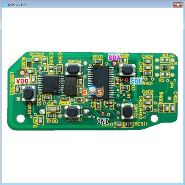 Unlock JLR Key with Yanhua Mini ACDP 3