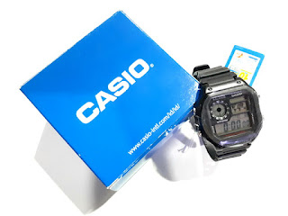 Jam Tangan Casio Digital AE-1200WH-1AVDF Standar Series Original Like New