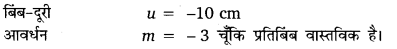 Solutions Class 10 विज्ञान Chapter-10 (प्रकाश-परावर्तन एवं अपवर्तन)