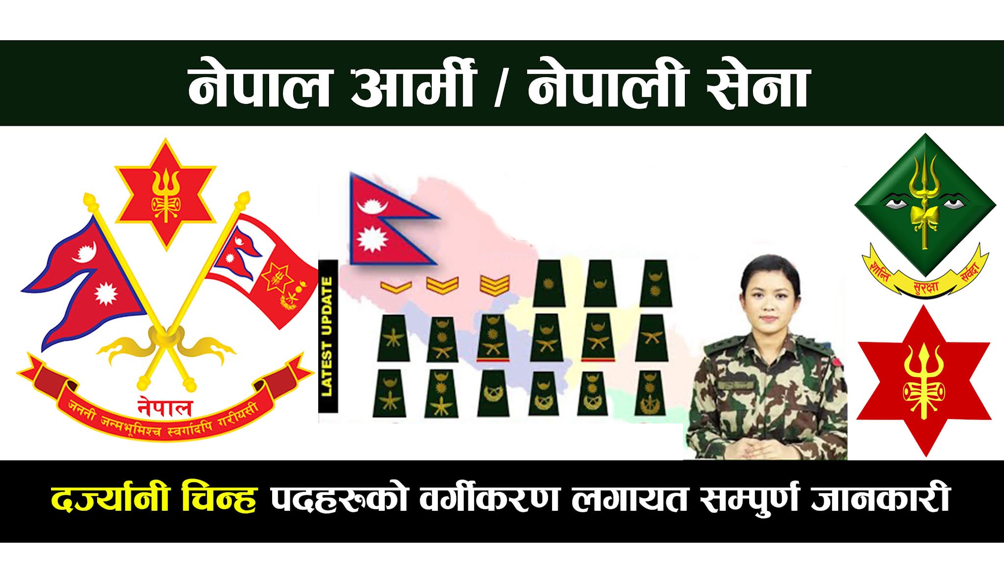 Nepal Army Rank. Nepali Seyna Rank