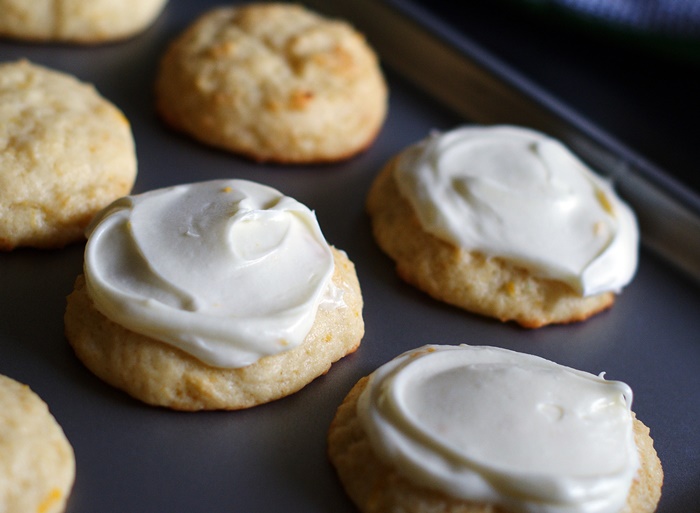 Frosted Meyer Lemon Brown Butter Cookies Frosted Meyer Lemon Brown Butter Cookies