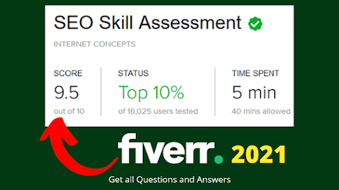 Fiverr SEO Skill Assessment Test Answers 2022 (Recent Updated)