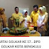 Potong Nasi Tumpeng Dan Kue Warnai HUT Ke57 Golkar Kota Bengkulu 