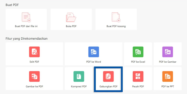 Cara Menggabungkan File PDF WPS Office Di HP Android