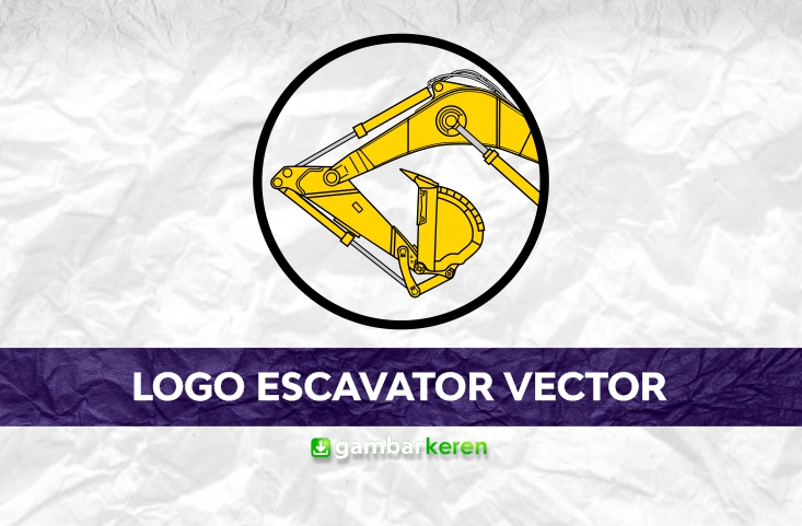 Logo Excavator Vector