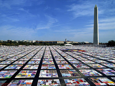 AIDS Quilt - Dead Gay Men