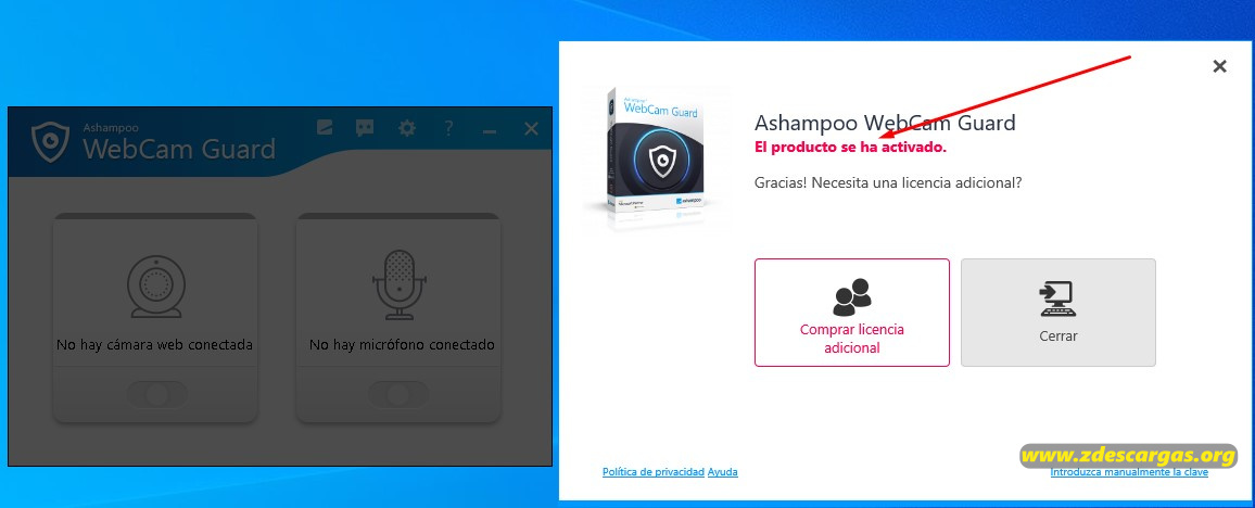 Ashampoo WebCam Guard 2021 Full Español