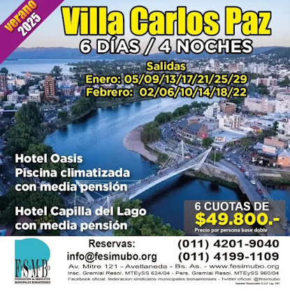 SEMLA YA PREPARÓ TUS VACACIONES