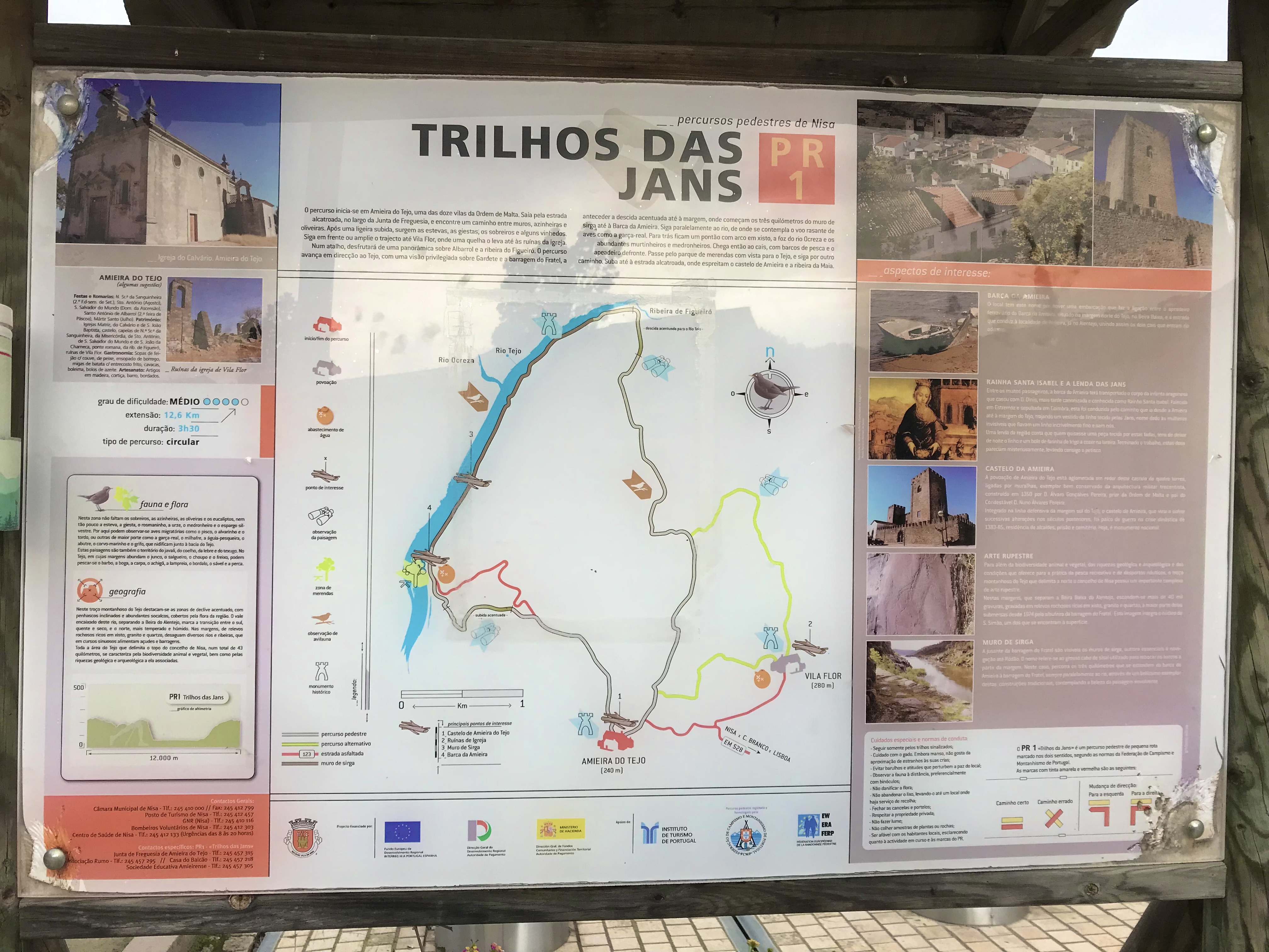 Alentejo, Portugal, trilho da Barca d'Amieira, PR11 NIS, Trilho das Jans, skywalk, passadiços, baloiços lilases, Figueiró, barragem do Fratel, rio Tejo, walking, hiking