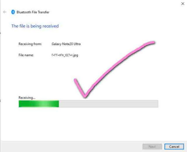 حل مشكله ارسال الملفات بواسطة بلوتوث الى ويندوز 10 [FIX] Bluetooth File Transfer issue in Windows 10