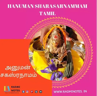 Hanuman Sahasranamam PDF In Tamil