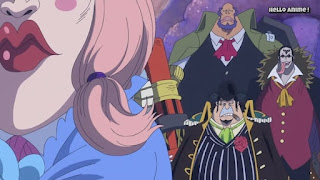 ワンピースアニメ WCI編 874話 ファイアタンク海賊団 | ONE PIECE ホールケーキアイランド編