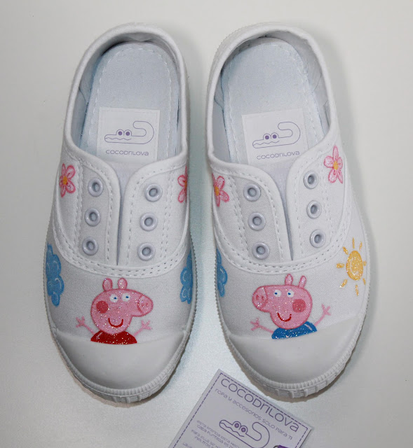 zapatillas Peppa Pig personalizadas