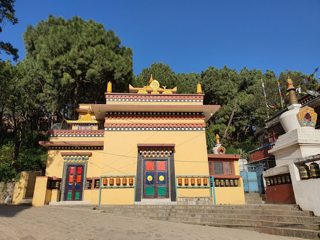 Templo dos Macacos de Swayambhunath em Kathmandu