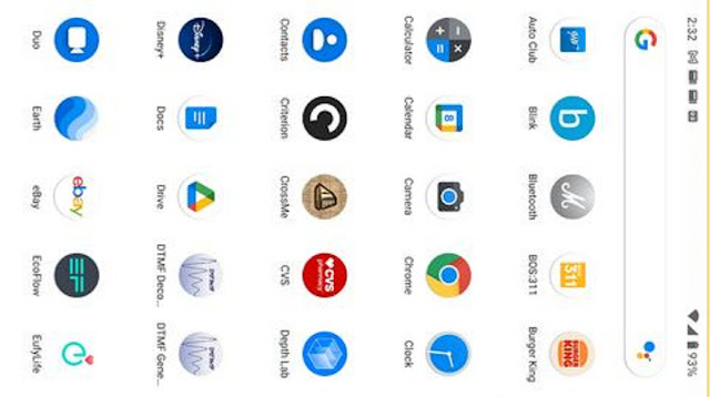 Google Pixel Settings Icon