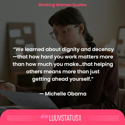 best working women quotes