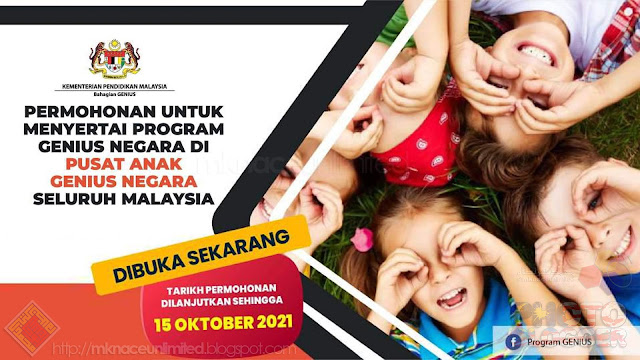 Permohonan untuk menyertai Program GENIUS Negara