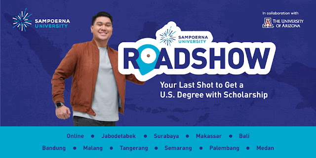 roadshow sampoerna university di kota besar di indonesia