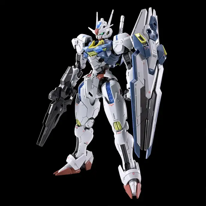 P-Bandai: 1/100 Full Mechanics XVX-016 Gundam Aerial Permet Score Six - 03