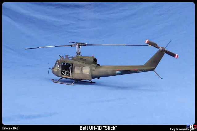 Bell UH-1D d'Italeri au1/48.