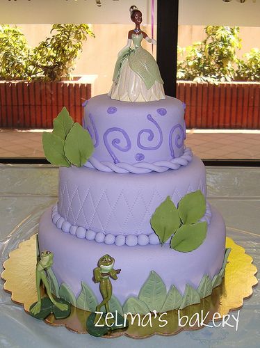 princess and the frog cake