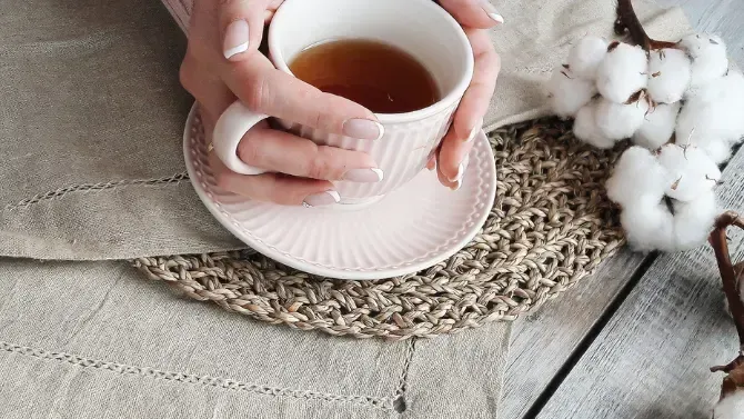 الشاي والحمل