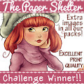 I won at The Paper Shelter!