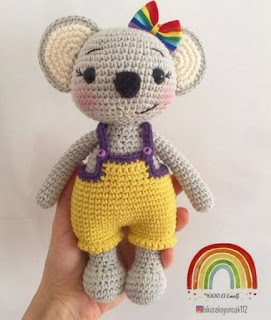 PATRON GRATIS KOALA AMIGURUMI 50086 🐨