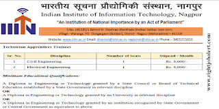 Diploma Engineering Jobs in Indian Institute of Information Technology, Nagpur