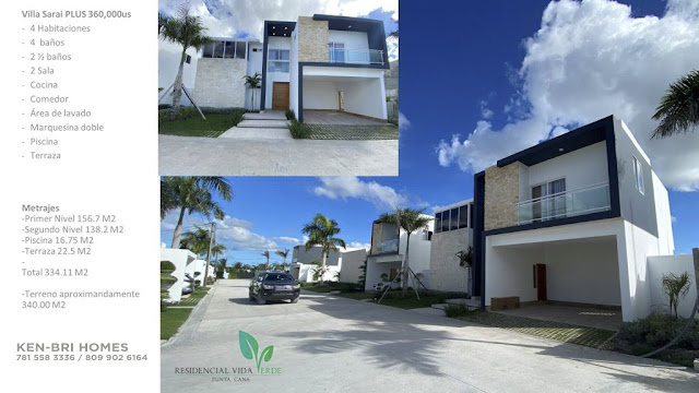 Proyecto de Villas en Punta Cana - VILLA SARAI PLUS