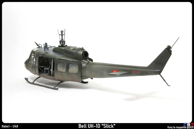 Bell UH-1D d'Italeri au1/48.