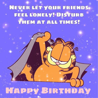 Garfield's Happy Birthday greeting cards