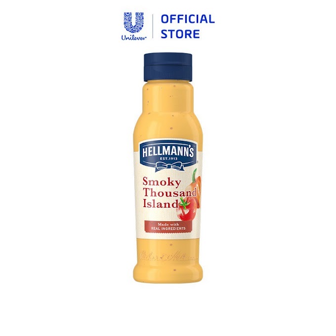 Mall Shop [ unilever_international ] Xốt salad Hellmann's Smoky Thousand Island 210ml