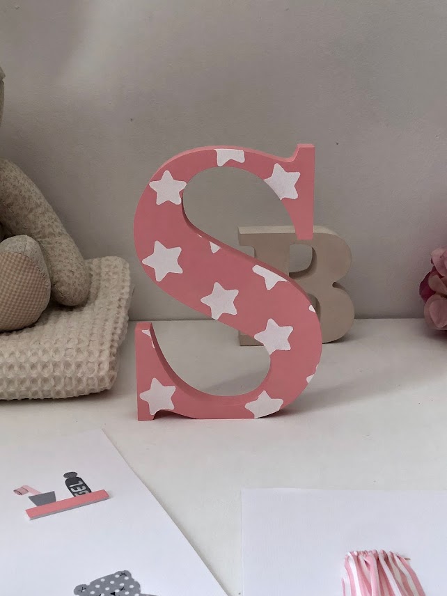 letras mayúsculas personalizadas decoración infantil