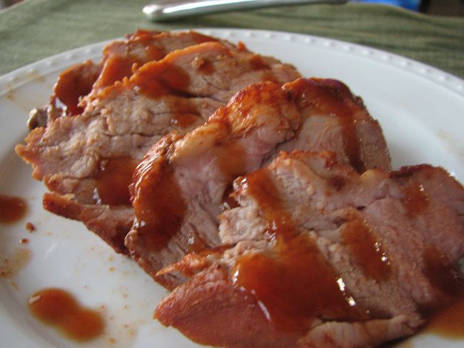 Barbecue Pork with Mop Sauce Recipe