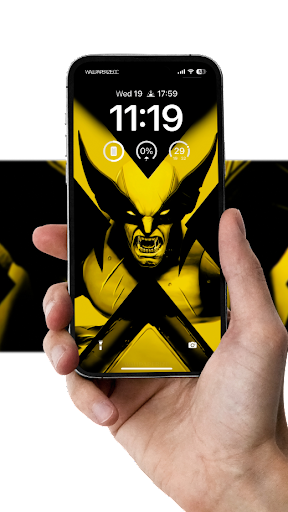 iphone wallpaper oled or amoled of wolverine