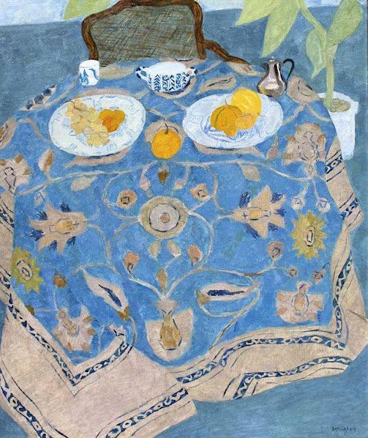 Pierre Bonnard (1888-1890), Nature morte aux fruits et café, Huile sur toile, Collection privée.