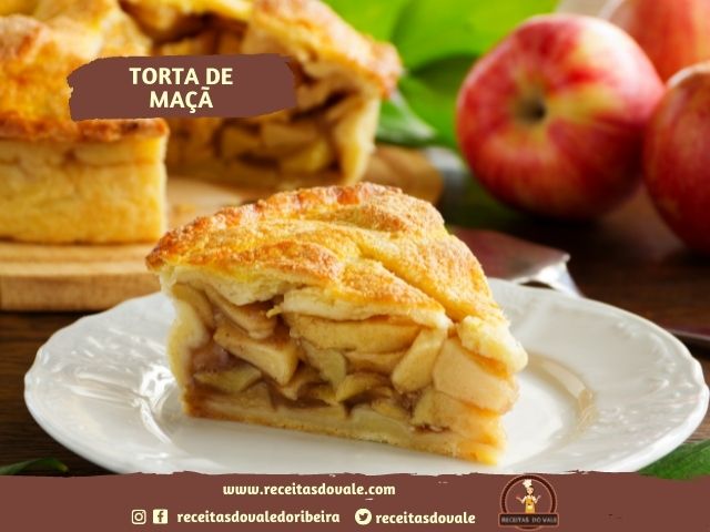 Receita de Torta de Maçã