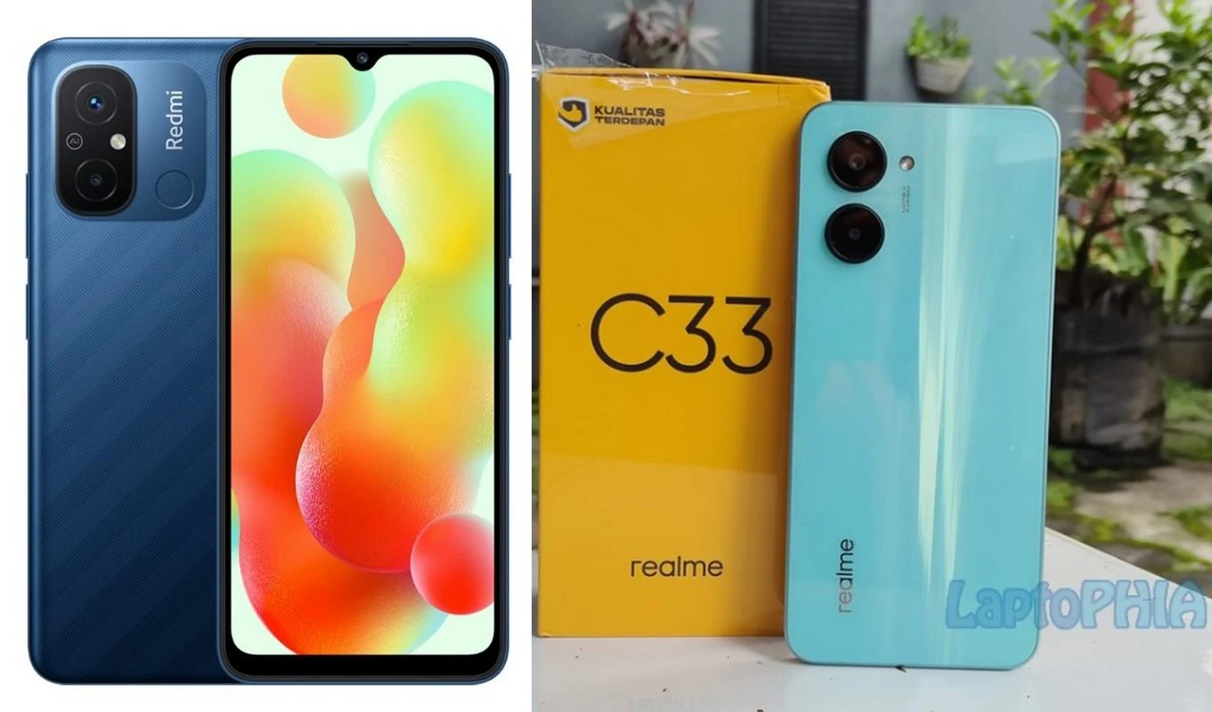 Perbandingan Xiaomi Redmi 12C vs Realme C33: Mana yang Lebih Menarik di Harga Sejutaan?