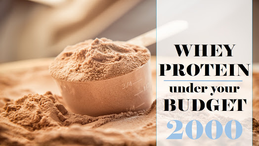 Best whey protein under 2000 rupees for students | whey protein under budget