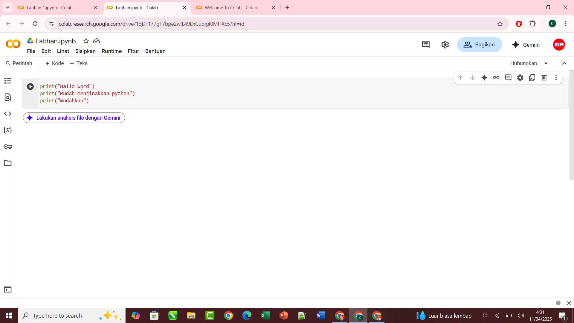 Google Colab
