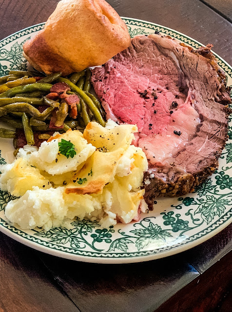 Standing Rib Roast is succulent, exceptionally flavorful, and looks stunningly elegant on the holiday table.  This prime cut of meat can be intimidating to cook but rest assured, it is effortless.