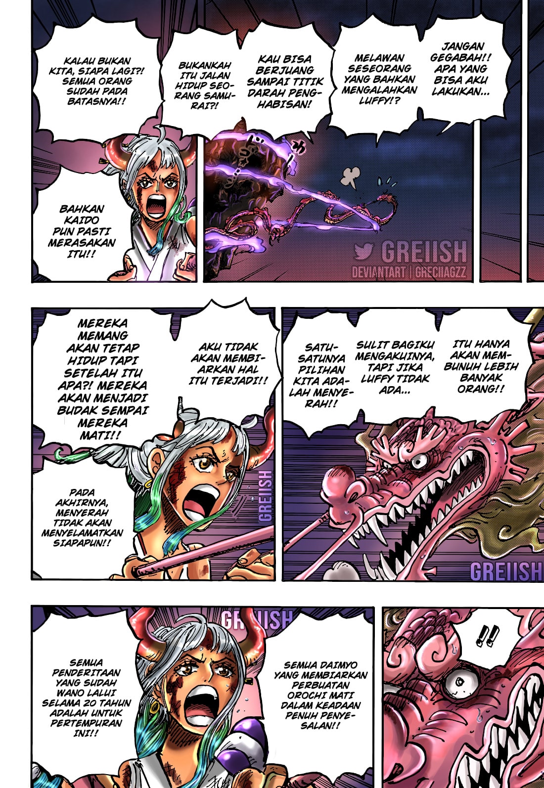 Manga One Piece Chapter 1043 Bahasa Indonesia