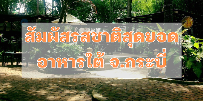 สัมผัสรสชาติสุดยอดอาหารใต้ได้ที่ร้านอาหารอัญชลี กระบี่