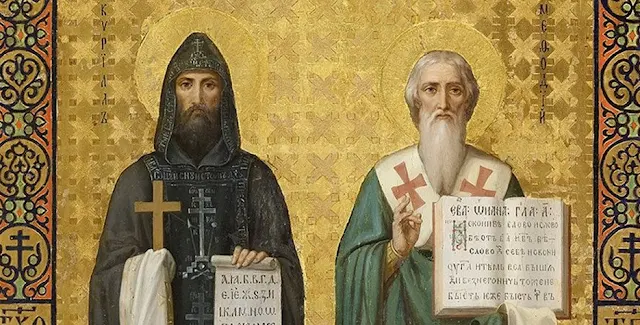 Santo Santa 14 Februari, Santo Syrilius dan Metodius, Uskup dan Rahib