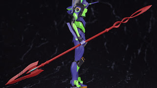 REVIEW Robot Damashii [SIDE EVA] Evangelion Unit 01 + Cassius Spear (Renewal Color Edition), Bandai
