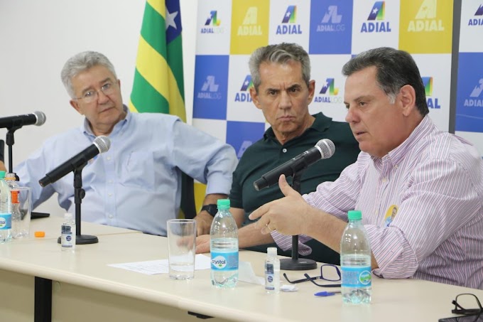 "Goiás precisa voltar para o protagonismo nacional", afirmou Marconi em reunião com empresários e diretoria da Adial